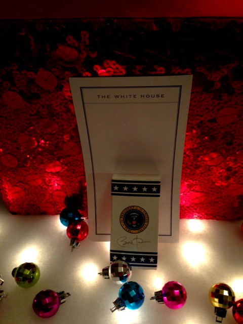 White House M & M's with Barack Obama's signature on the box